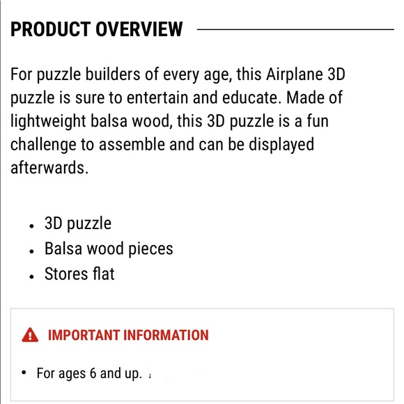 3/$15 NEW 3D Puzzle Miniature Wooden Aircraft Airplane Model 404 Nieuport 17 - Picture 5 of 16